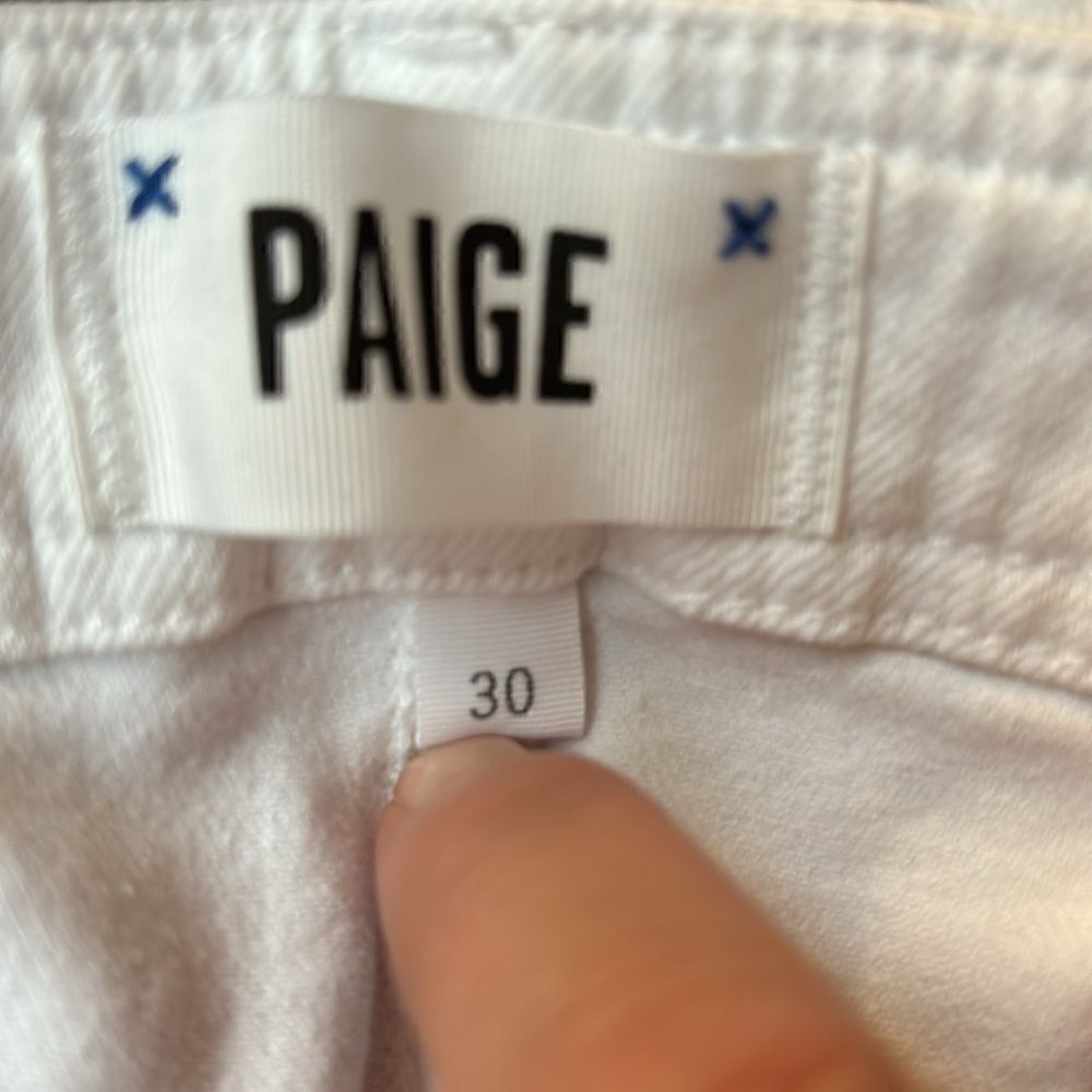 PAIGE
Nellie Culotte Jeans in Crisp White size 30/ pristine - Picture 7 of 7